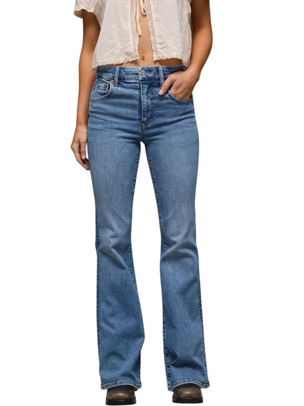 AE Super High-Rise Luxe Stretch Jeans NWT Size 27*